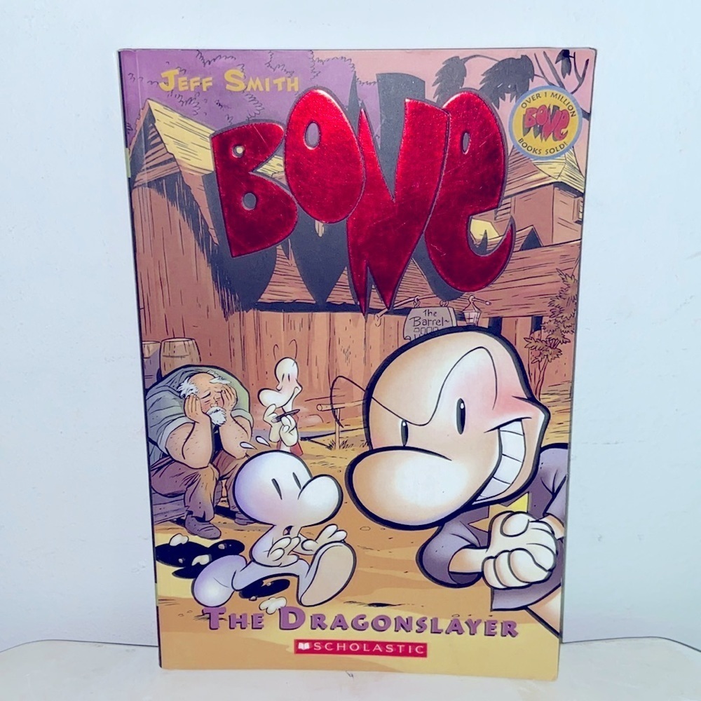 Bone 🦴 the dragon slayer 🐉 Jeff Smith 📚​​​​